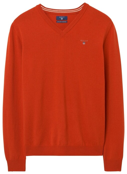 gant men's v neck jumper