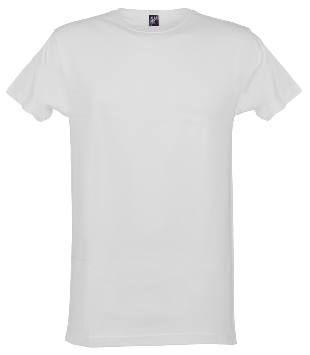 Alan Red Derby 2-Pack T-Shirt Wit