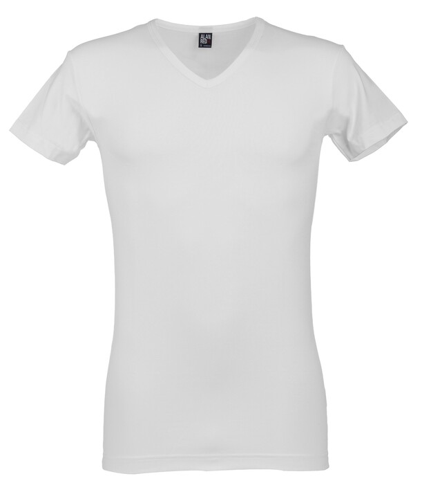 Alan Red Oklahoma 2-Pack T-Shirt Wit
