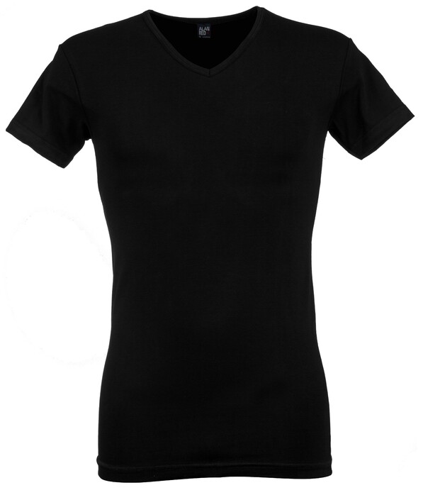 Alan Red Oklahoma 2-Pack T-Shirt Zwart