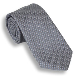Ascot Blue Texture Stropdas Licht Blauw