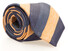 Ascot Diagonal Melange Silk Stropdas Geel-Blauw