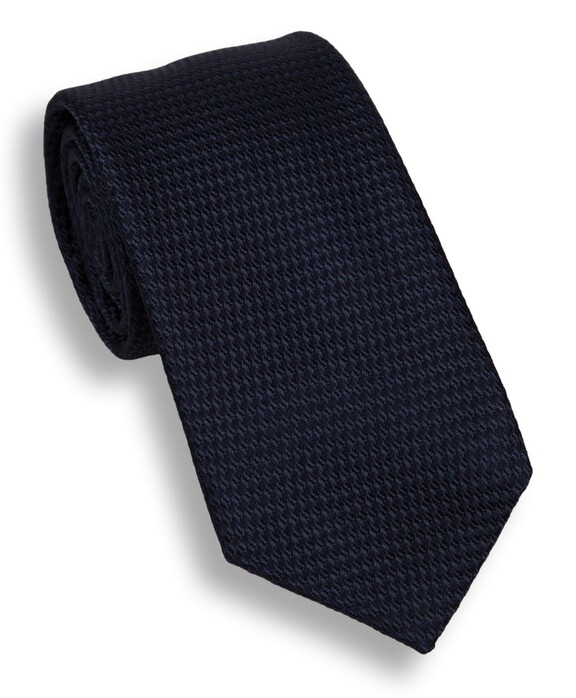 Ascot Midnight Weave Tie Navy