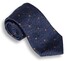 Ascot Refined Dot Stropdas Royal Blue