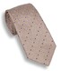 Ascot Royal Sand Dot Stropdas Licht Zand