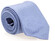 Ascot Smooth Uni Silk Stropdas Zilverblauw