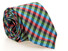 Ascot Twill Check Silk Stropdas Multicolor