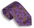 Ascot Violet Paisley Stropdas Paars