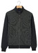 Baileys 2-Tone Jacquard Sweat Full Zip Vest Dark Forest