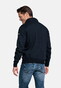 Baileys 2-Tone Jacquard Sweat Full Zip Vest Deep Mauve