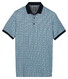 Baileys Allover 3D Abstract Pattern Polo Sky Blue