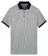 Baileys Allover 3D Abstract Pattern Poloshirt Soft Grey