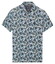 Baileys Allover Leaves Pattern Chest Pocket Polo Misty Green