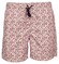 Baileys Allover Mosaic Pattern Swim Short Light Coral