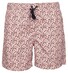 Baileys Allover Mosaic Pattern Swim Short Light Coral
