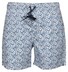 Baileys Allover Mosaic Pattern Swim Short Pastel Blauw