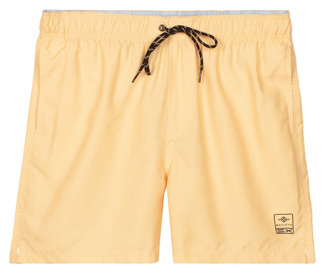 Baileys Allover Printed 2-Tone Drawstring Swim Short Corn Yellow