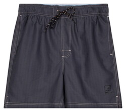 Baileys Allover Printed 2-Tone Drawstring Swim Short Navy