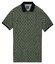 Baileys Allover Rotated Squares Piqué Polo Thyme Green