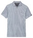 Baileys Allover Seersucker Look Stripe Pattern Polo Delft Blue