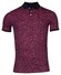 Baileys Allover Stripe Colored Background Polo Mid Cerise