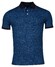 Baileys Allover Stripe Colored Background Polo Navy