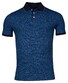 Baileys Allover Stripe Colored Background Polo Navy