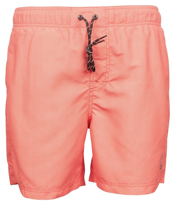 Baileys Allover Subtle Two-Tone Pattern Swim Short Light Coral