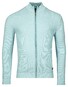 Baileys Cardigan Zip Allover Plated Two-Tone Jacquard Vest Aqua