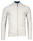 Baileys Cardigan Zip Allover Structure Vest Kitt