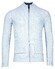 Baileys Cardigan Zip Allover Structure Vest Soft Blue
