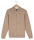 Baileys Cardigan Zip Cotton Cashmere Vest Kitt