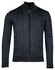 Baileys Cardigan Zip Lined Allover 2 Color Knit Vest Dark Blue