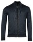 Baileys Cardigan Zip Lined Allover 2 Color Knit Vest Dark Blue