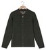 Baileys Cardigan Zip Polo Collar Double Chestpocket Cotton Cashmere Vest Donker Groen