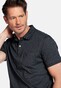 Baileys Chestpocket Two-Tone Piqué Polo Antraciet