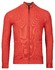 Baileys Combed Cotton Cardigan Zip Allover Structure Knit Vest Coral Melange