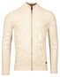 Baileys Combed Cotton Cardigan Zip Allover Structure Knit Vest Kitt Melange