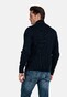 Baileys Cotton Cashmere Fullzip Front Soft Flanel Twill Vest Donker Taupe