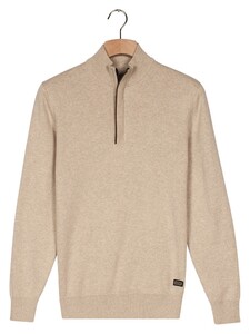 Baileys Cotton Half Zip Allover Two-Tone Pullover Kitt