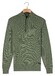 Baileys Cotton Half Zip Allover Two-Tone Trui Dark Forest