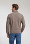 Baileys Cotton Sweatshirt Half Zip Trui Ash Grey