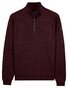 Baileys Cotton Sweatshirt Half Zip Trui Dark Cassis