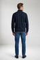 Baileys Cotton Sweatshirt Half Zip Trui Navy