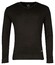 Baileys Cotton V-Neck Allover 2-Tone Trui Donker Groen