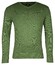Baileys Cotton V-Neck Allover 2-Tone Trui Grasgroen