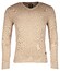Baileys Cotton V-Neck Allover 2-Tone Trui Kitt