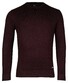 Baileys Crew Neck Allover 2-Tone Trui Aubergine