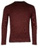 Baileys Crew Neck Allover 2-Tone Trui Deep Red