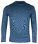 Baileys Crew Neck Allover 2-Tone Trui Midden Blauw
